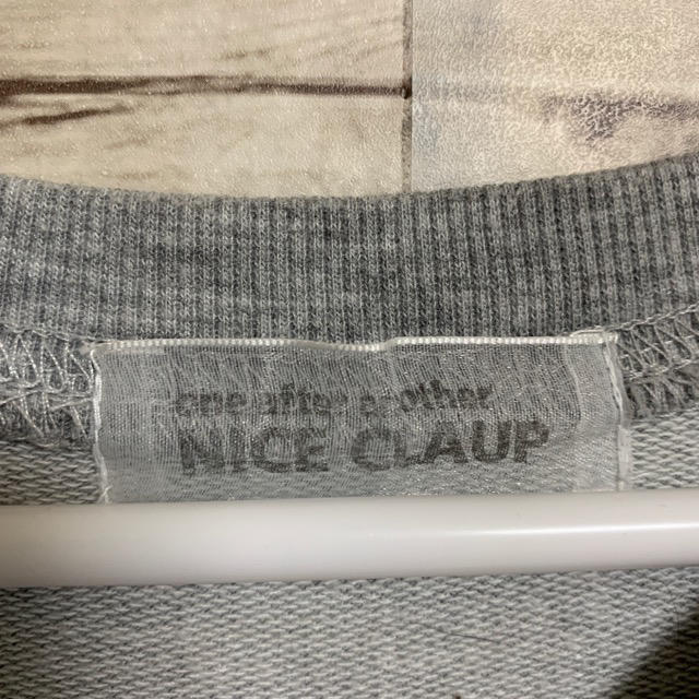 NICE CLAUP(ナイスクラップ)のNICE CLAUP Tシャツ ノースリーブ 生地厚手 レディースのトップス(Tシャツ(半袖/袖なし))の商品写真