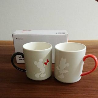 フランフラン(Francfranc)のFrancfranc Disney ペアマグカップ新品未使用(グラス/カップ)