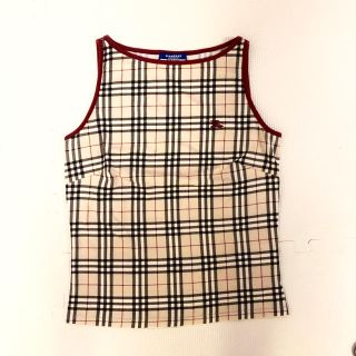 バーバリー(BURBERRY)の【美品】★バーバリー★BURBERRY★タンクトップ★ノースリーブ★M(タンクトップ)