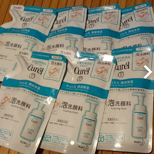 Curel(キュレル)のキュレル 乾燥性敏感肌用 泡洗顔 詰め替え用7個セット コスメ/美容のスキンケア/基礎化粧品(洗顔料)の商品写真