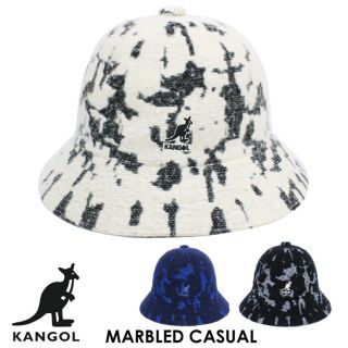 カンゴール(KANGOL)のKANGOL カンゴール  バケットハット 白黒(ハット)