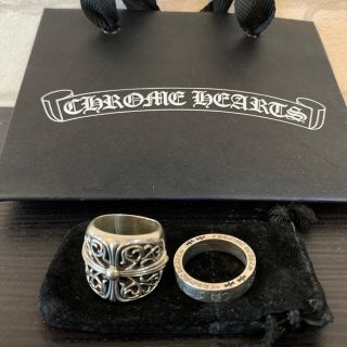 Chrome Hearts - MDT様専用 フローラルクロスリング 17号の通販｜ラクマ