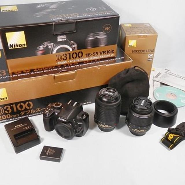 SALE／86%OFF】 Nikon D3100 200MMダブルズームキット