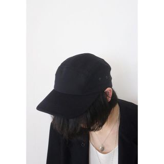 ヨウジヤマモト(Yohji Yamamoto)のessay  ロングブリムジェットキャップ(キャップ)