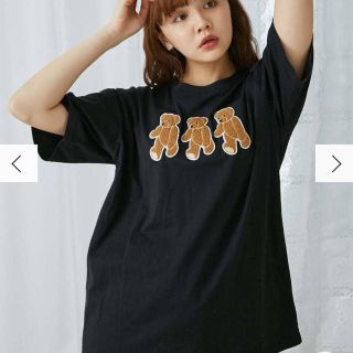 メリージェニー(merry jenny)の3匹のくまさんTee 新品タグ付き(Tシャツ(半袖/袖なし))