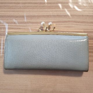 ランバンオンブルー(LANVIN en Bleu)のLANVIN en Bleu 薄型がまぐち長財布(財布)