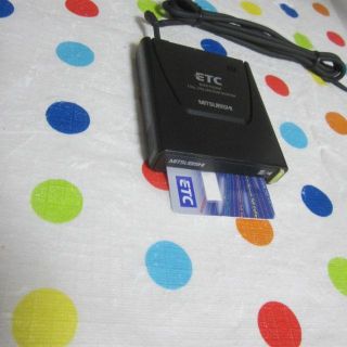 普通車登録 シガー電源 三菱電機 EP-9U58V ETC車載器 TR05(ETC)