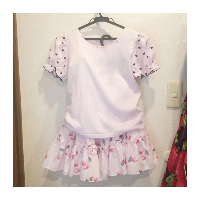 MILK(ミルク)のハートチェリーset♡ レディースのスカート(ひざ丈スカート)の商品写真