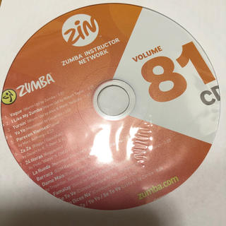 ズンバ(Zumba)のズンバCD zin81(ポップス/ロック(洋楽))