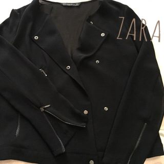 ザラ(ZARA)のZARAライダース風ブルゾン(薄手)(ライダースジャケット)