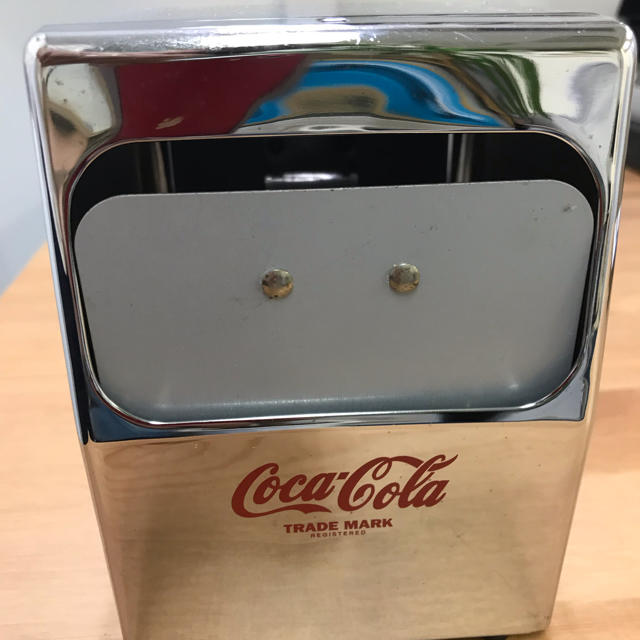 コカ・コーラ(コカコーラ)のコカ・コーラ（Coca-Cola）ナプキンホルダー ディスペンサー レトロ インテリア/住まい/日用品のキッチン/食器(テーブル用品)の商品写真