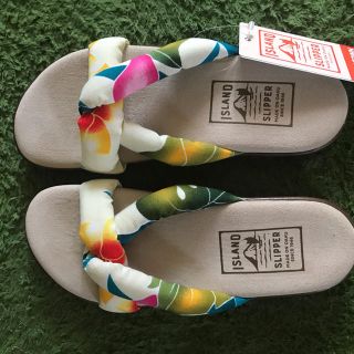 アイランドスリッパ(ISLAND SLIPPER)のisland slipper 新品(サンダル)