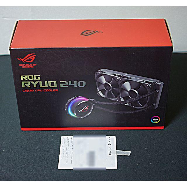 PC/タブレット「水冷CPUクーラー」ASUS RUG RYUO 240