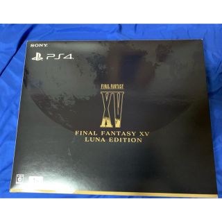 プレイステーション4(PlayStation4)のPS4 FINAL FANTASY XV LUNA EDITION  美品(家庭用ゲーム機本体)