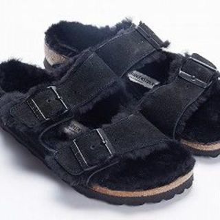 ビルケンシュトック(BIRKENSTOCK)のBIRKENSTOCK ARIZONA アリゾナ ブラック 24cm(サンダル)