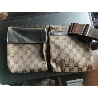 グッチ(Gucci)のGUCCI ウエストポーチ 正規品(ボディバッグ/ウエストポーチ)