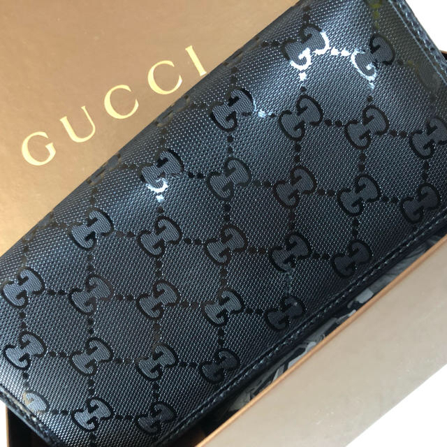 GUCCI 長財布 黒 - 長財布