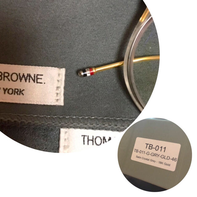THOM メガネ 眼鏡 TB-011 の通販 by HARRY's shop｜トムブラウンならラクマ BROWNE - THOM BROWNE トムブラウン 人気新番