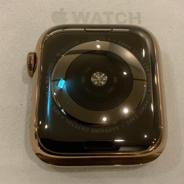 Apple Watch series4 セルラー 44mm ゴールド ステンレス