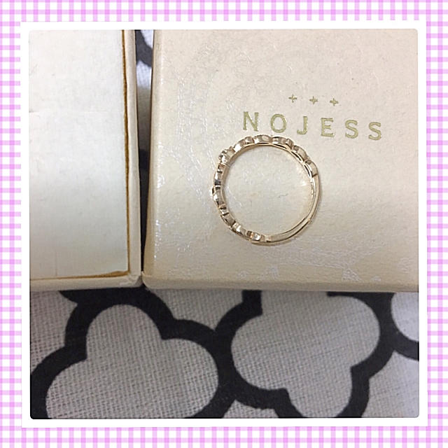 NOJESS(ノジェス)のNOJESS✨k10ダイヤリング🌸 レディースのアクセサリー(リング(指輪))の商品写真