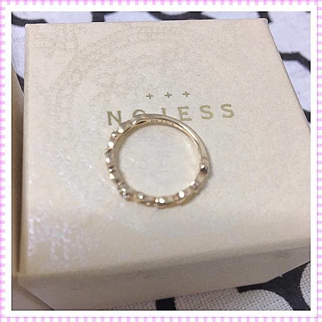 NOJESS(ノジェス)のNOJESS✨k10ダイヤリング🌸 レディースのアクセサリー(リング(指輪))の商品写真