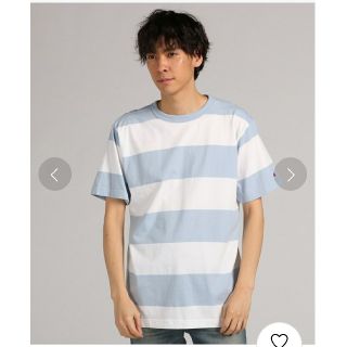 チャンピオン(Champion)の新品 Champion チャンピオン　ボーダーＴシャツ(Tシャツ/カットソー(半袖/袖なし))