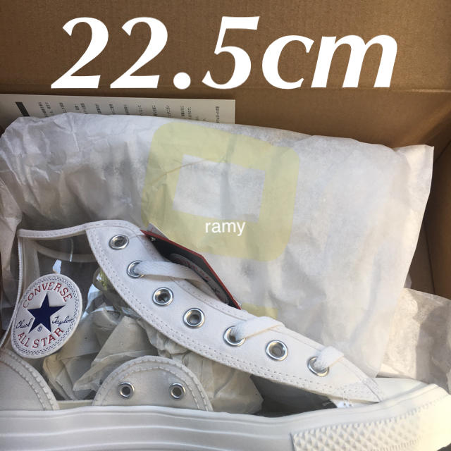 CONVERSE(コンバース)の22.5cmcm ALL STAR LIGHT CLEARMATERIAL HI メンズの靴/シューズ(スニーカー)の商品写真