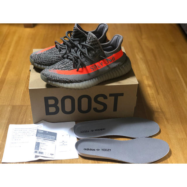 靴/シューズyeezy boost 350 v2 beluga 26㎝ 国内正規品