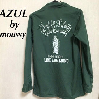 アズールバイマウジー(AZUL by moussy)のAZUL★マリア様シャツ(シャツ/ブラウス(長袖/七分))