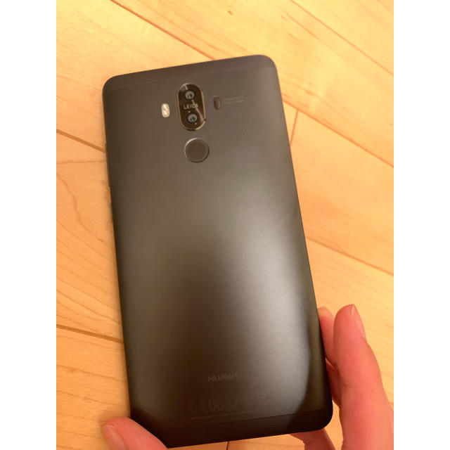 HUAWEI  mate9  ブラック スマホ/家電/カメラのスマートフォン/携帯電話(スマートフォン本体)の商品写真