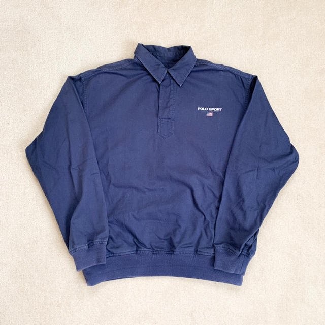 POLO RALPH LAUREN(ポロラルフローレン)のPOLO SPORT ポロスポーツ スウェット ALMANIAC 購入 ネイビー メンズのトップス(スウェット)の商品写真