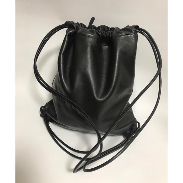 Saint Laurent(サンローラン)のサンローラン DRAWSTRING TEDDY BACKPACK バックパック メンズのバッグ(バッグパック/リュック)の商品写真