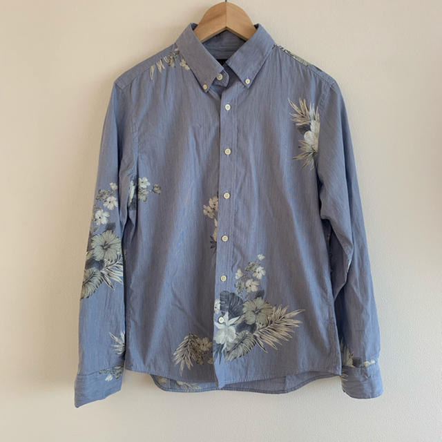 Banana Republic(バナナリパブリック)のBANANA REPUBLIC シャツ 花柄 Mサイズ メンズのトップス(シャツ)の商品写真