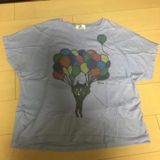 ネネット(Ne-net)のにゃー 大きめのTシャツ(Tシャツ(半袖/袖なし))
