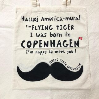 フライングタイガーコペンハーゲン(Flying Tiger Copenhagen)のフライングタイガー エコバッグ バッグ 大阪 アメリカ村 アメ村(エコバッグ)