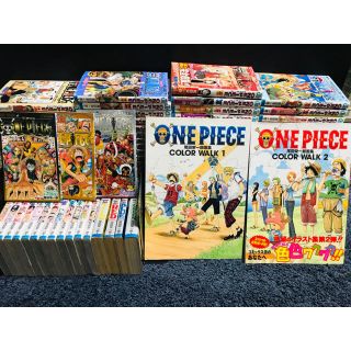 シュウエイシャ(集英社)の【全巻】One piece 巻1-92 他9冊 ワンピース(全巻セット)