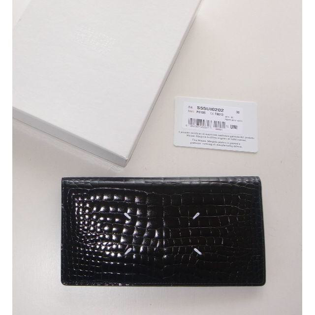 maison margiela マルジェラ■クロコダイル 長財布 wallet