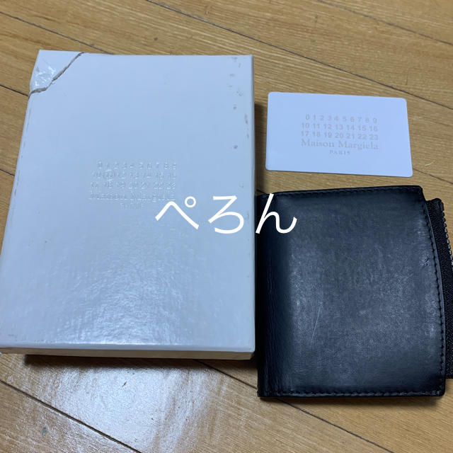 Maison Martin Margiela(マルタンマルジェラ)の【正規品】MAISON MARGIELA メゾンマルジェラ ミニ 折りたたみ財布 メンズのファッション小物(折り財布)の商品写真