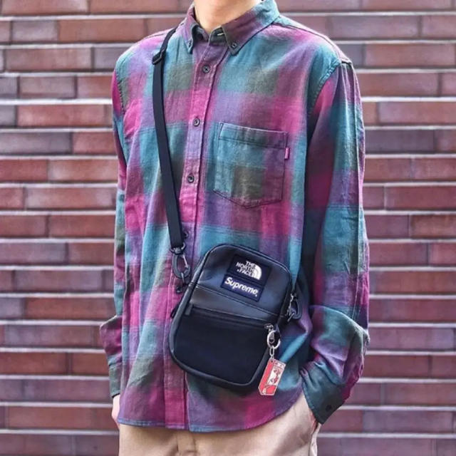 supreme Shadow Plaid Flannel Shirtトップス