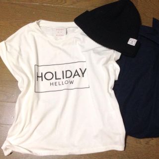 アーバンリサーチ(URBAN RESEARCH)のセンスオブプレイス ロゴカットソー(Tシャツ(半袖/袖なし))