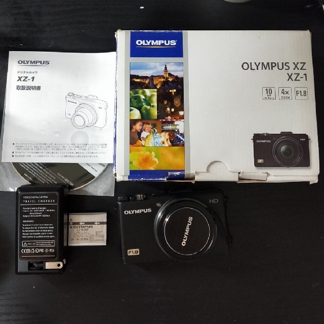 OLYMPUS オリンパス xz-1 ブラックコンパクトデジタルカメラ