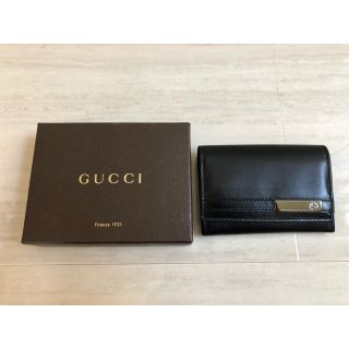 グッチ(Gucci)の《新品＆箱＆直営店カード付》GUCCI 名刺入れ(名刺入れ/定期入れ)