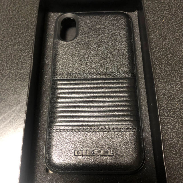 DIESEL(ディーゼル)のDIESEL  iPhoneXレザーケース スマホ/家電/カメラのスマホアクセサリー(iPhoneケース)の商品写真