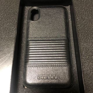 ディーゼル(DIESEL)のDIESEL  iPhoneXレザーケース(iPhoneケース)