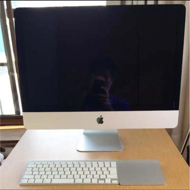 Mac (Apple)(マック)のImac 21.5-inch late 2013 美品【更に¥3000値下げ！】 スマホ/家電/カメラのPC/タブレット(デスクトップ型PC)の商品写真