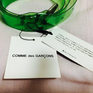 コムデギャルソン(COMME des GARCONS)のコムデギャルソン♡クリアベルト(ベルト)