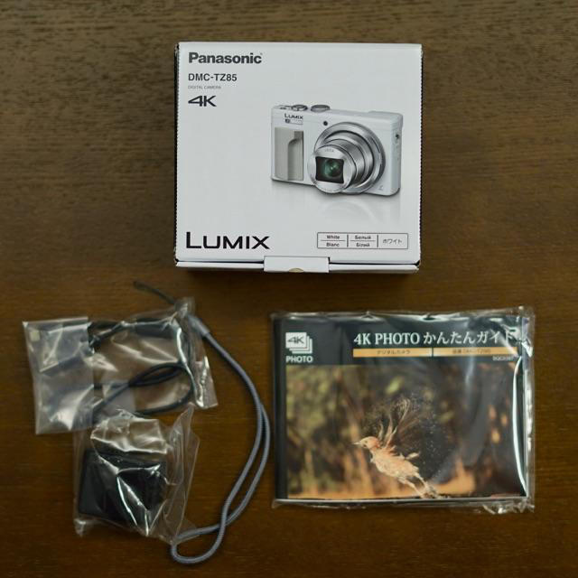 Panasonic(パナソニック)のLUMIX DMC-TZ85 ホワイト スマホ/家電/カメラのカメラ(コンパクトデジタルカメラ)の商品写真