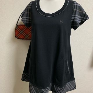 バーバリーブルーレーベル(BURBERRY BLUE LABEL)のBurberry☆トップスⓂ︎(カットソー(半袖/袖なし))