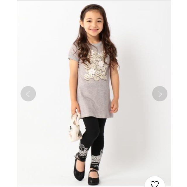 TOCCA(トッカ)のTOCCA ケミカルフラワーワンピース110 キッズ/ベビー/マタニティのキッズ服女の子用(90cm~)(ワンピース)の商品写真