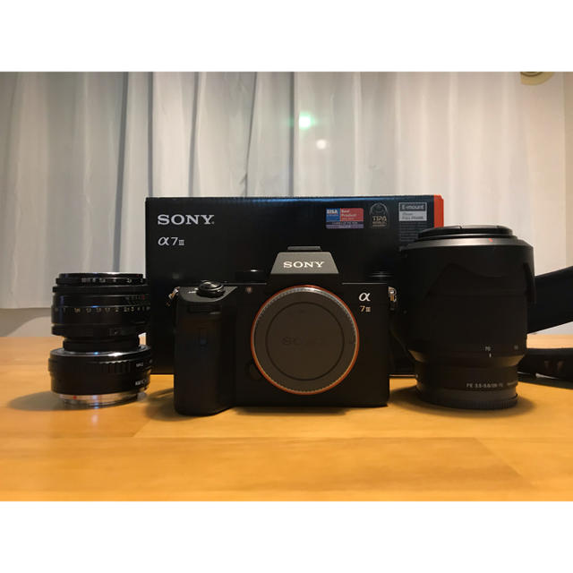 スマホ/家電/カメラ[美品] SONY α7III オールドレンズ